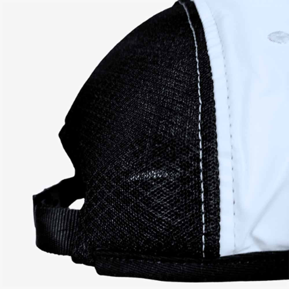 OPTOCOOL_Blue_Trucker_cap_with_mesh_back_right_side_view